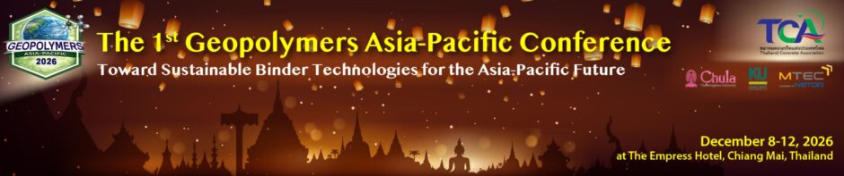The 1st Geopolymers Asia-Pacific Conference