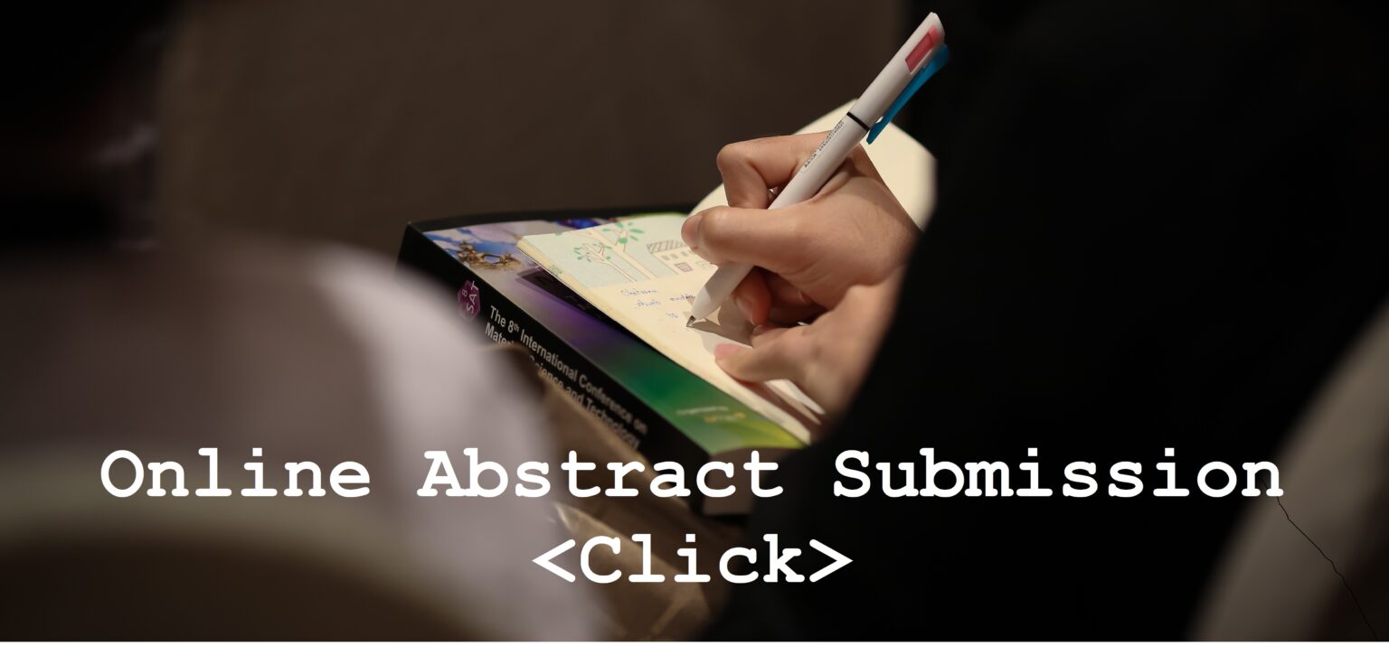 Abstract Submission MSAT11 The 11th International Conference on