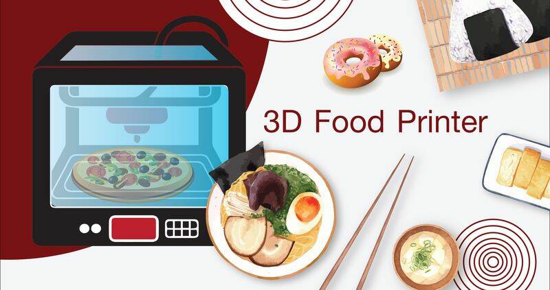 3D Food Printing: The Of Food Production • MTEC A Member Of NSTDA